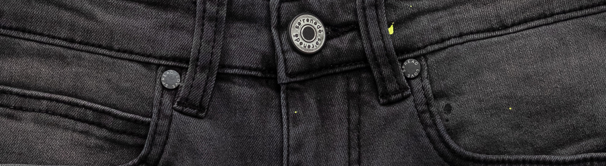 パンツ SERENEDE size28 blackdenim SERENEDE®