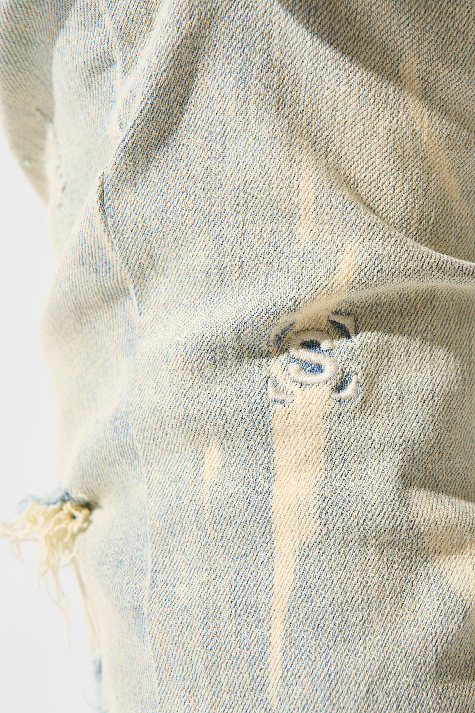 "SULFUR" Stacked Jeans