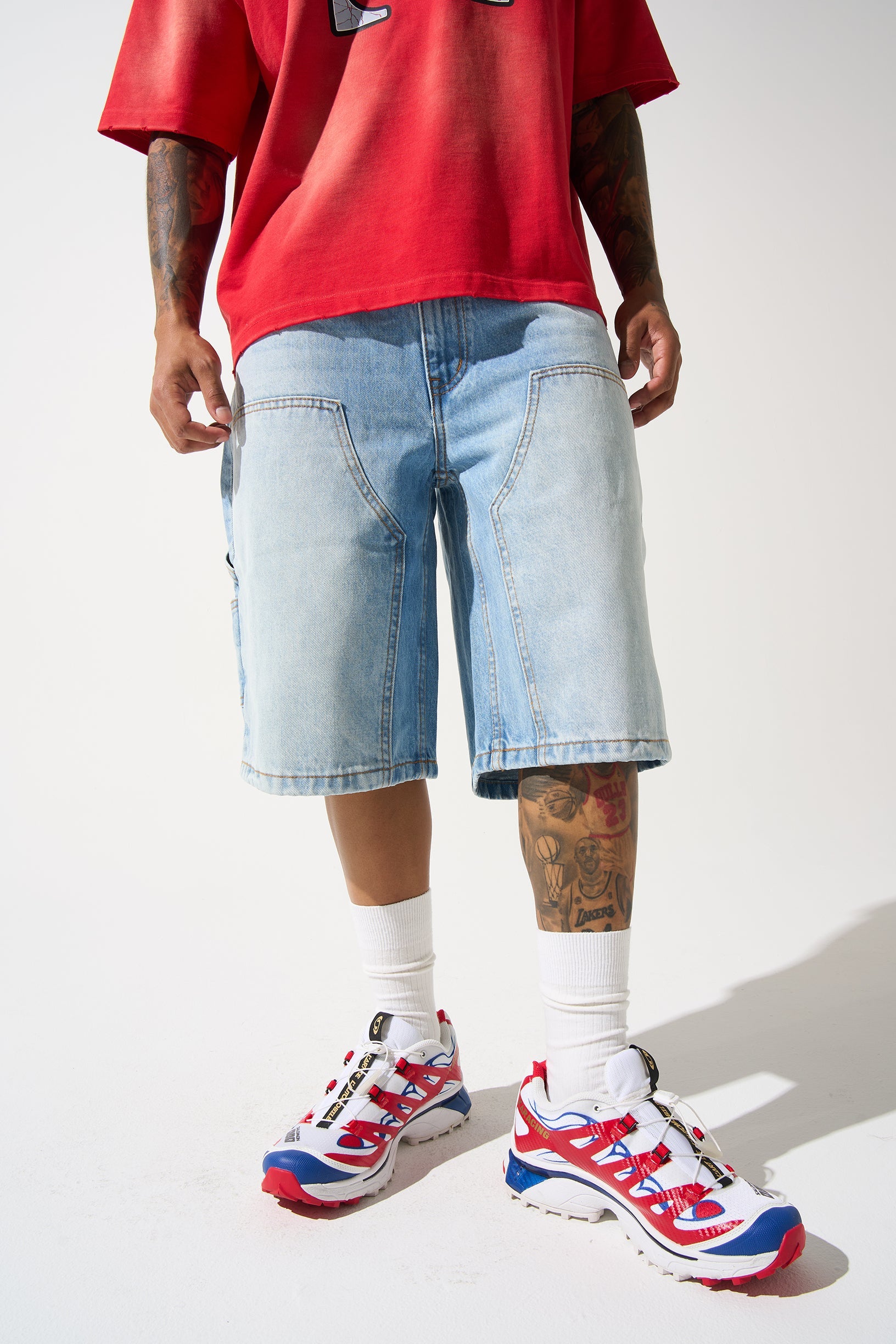 "SALINE" Denim Shorts