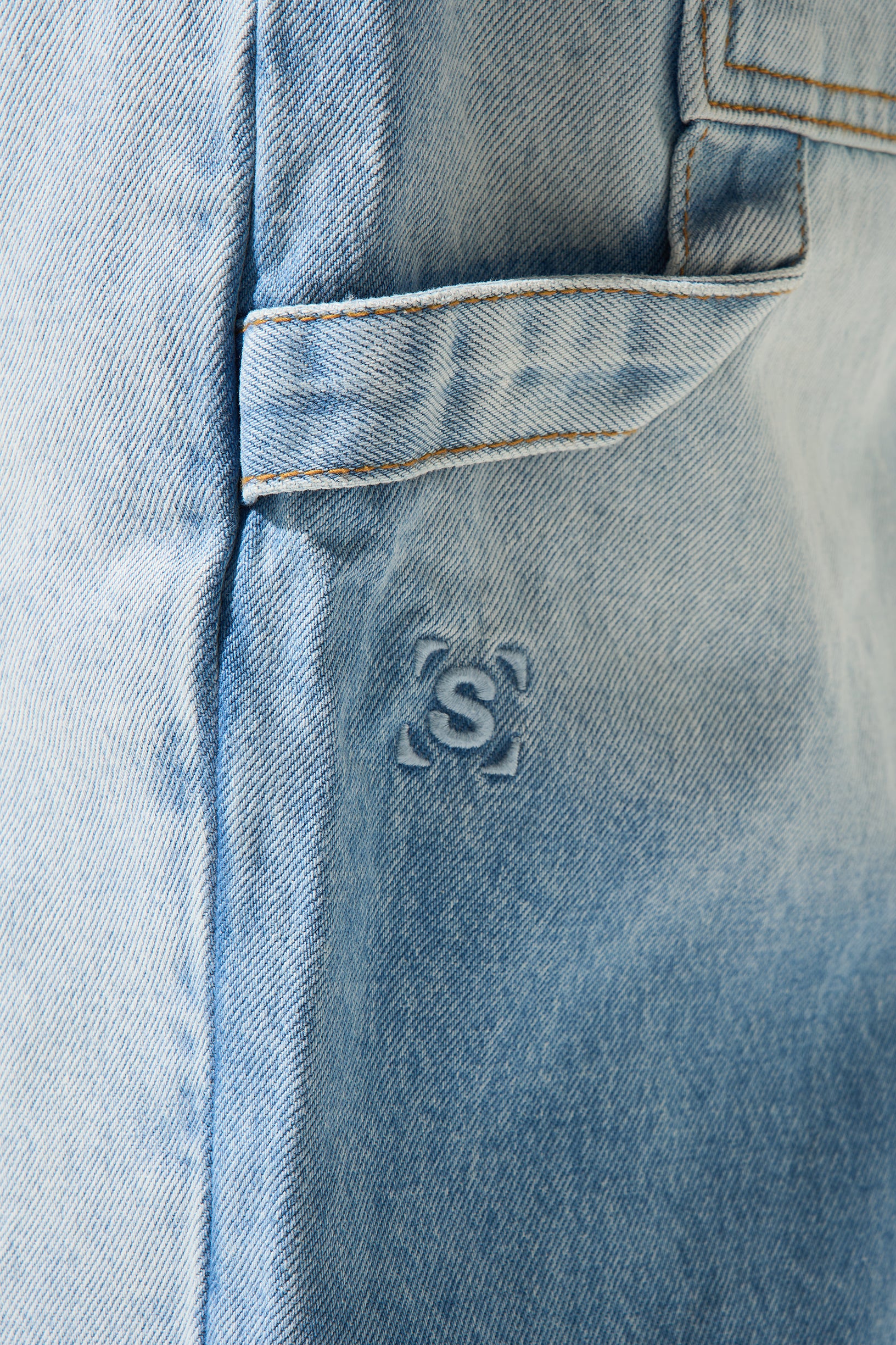 "SALINE" Denim Shorts