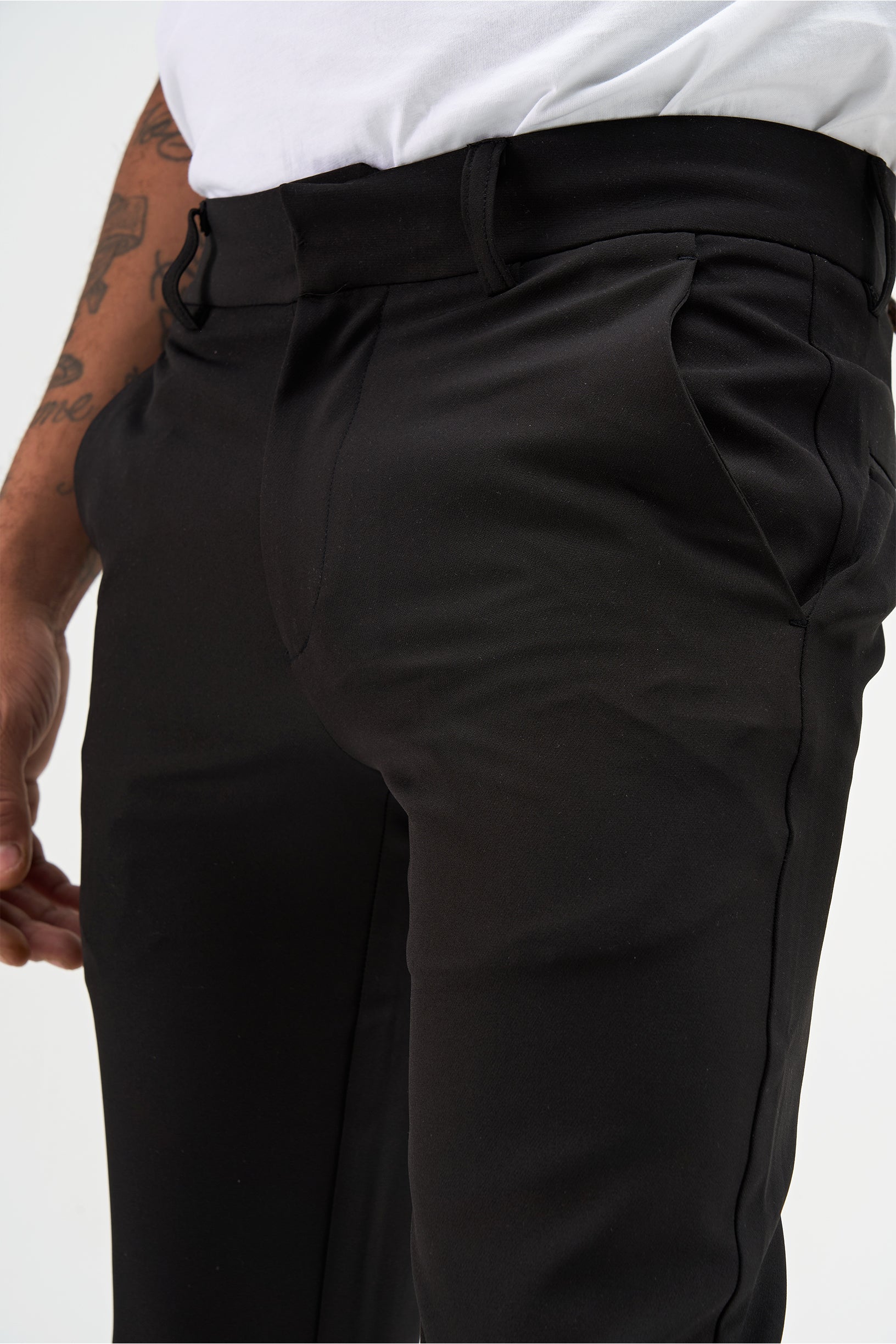 "DRESS" Stacked Pant