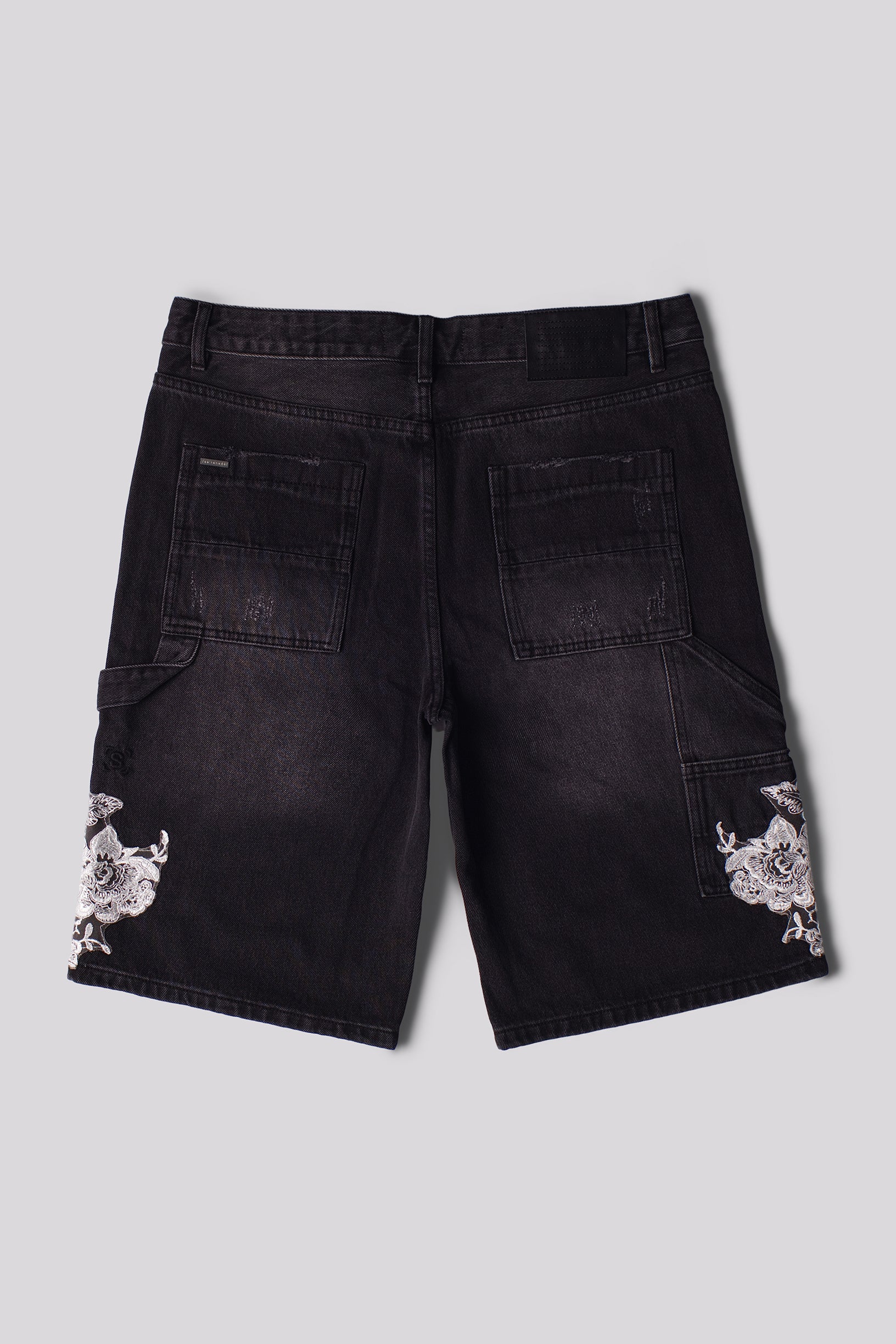 "GROWTH" Denim Shorts