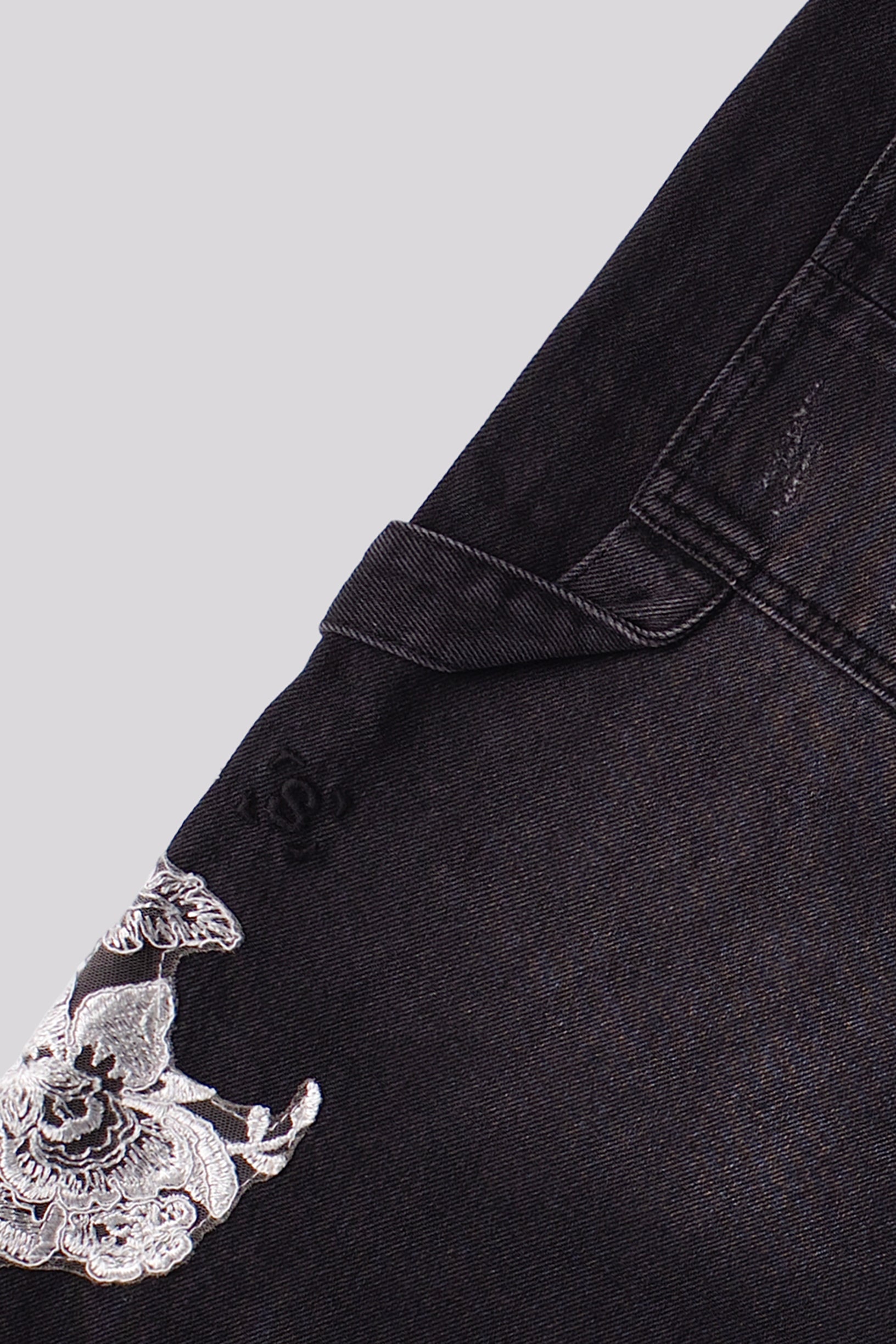 "GROWTH" Denim Shorts
