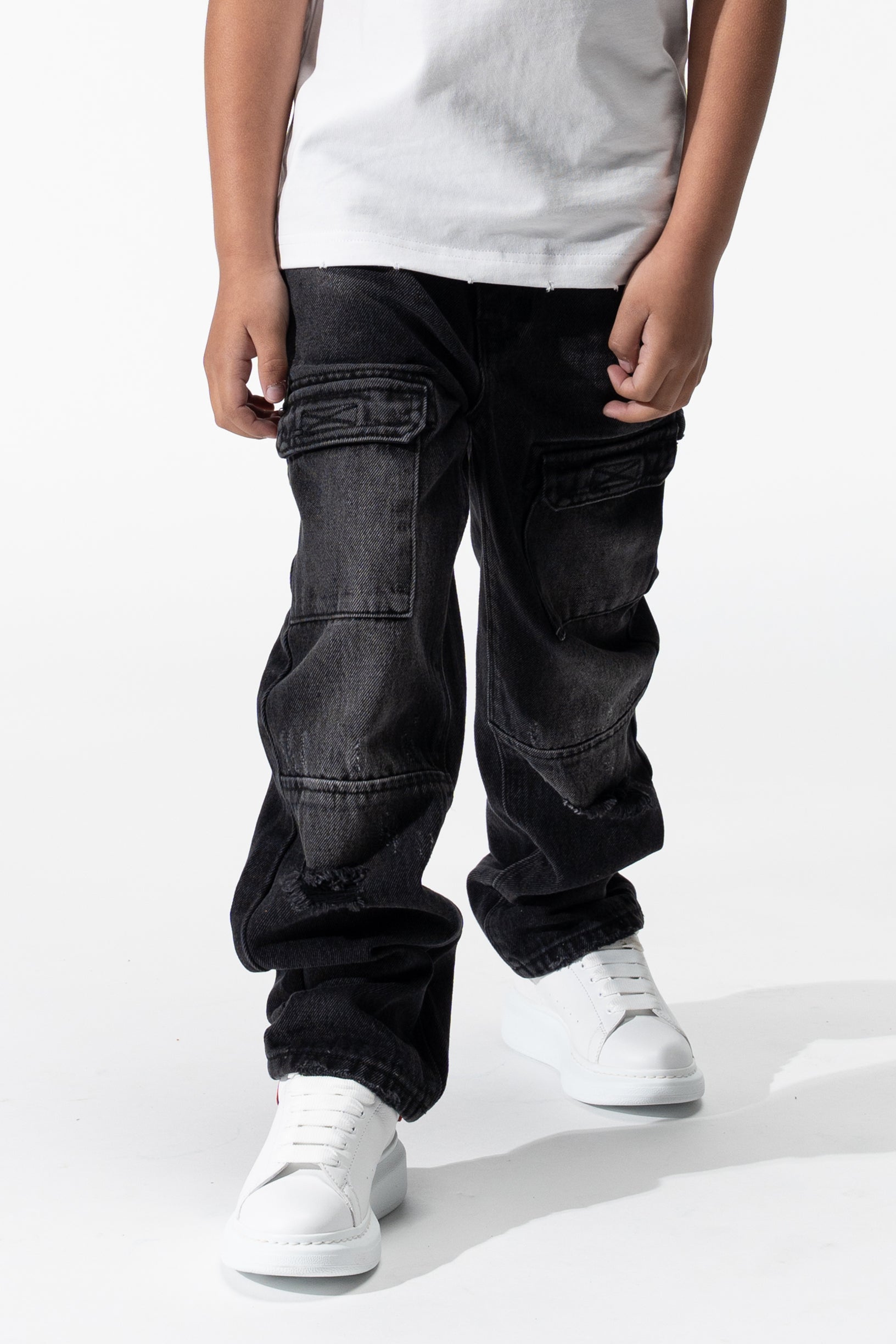 "KIDS MIST" Baggy Jeans