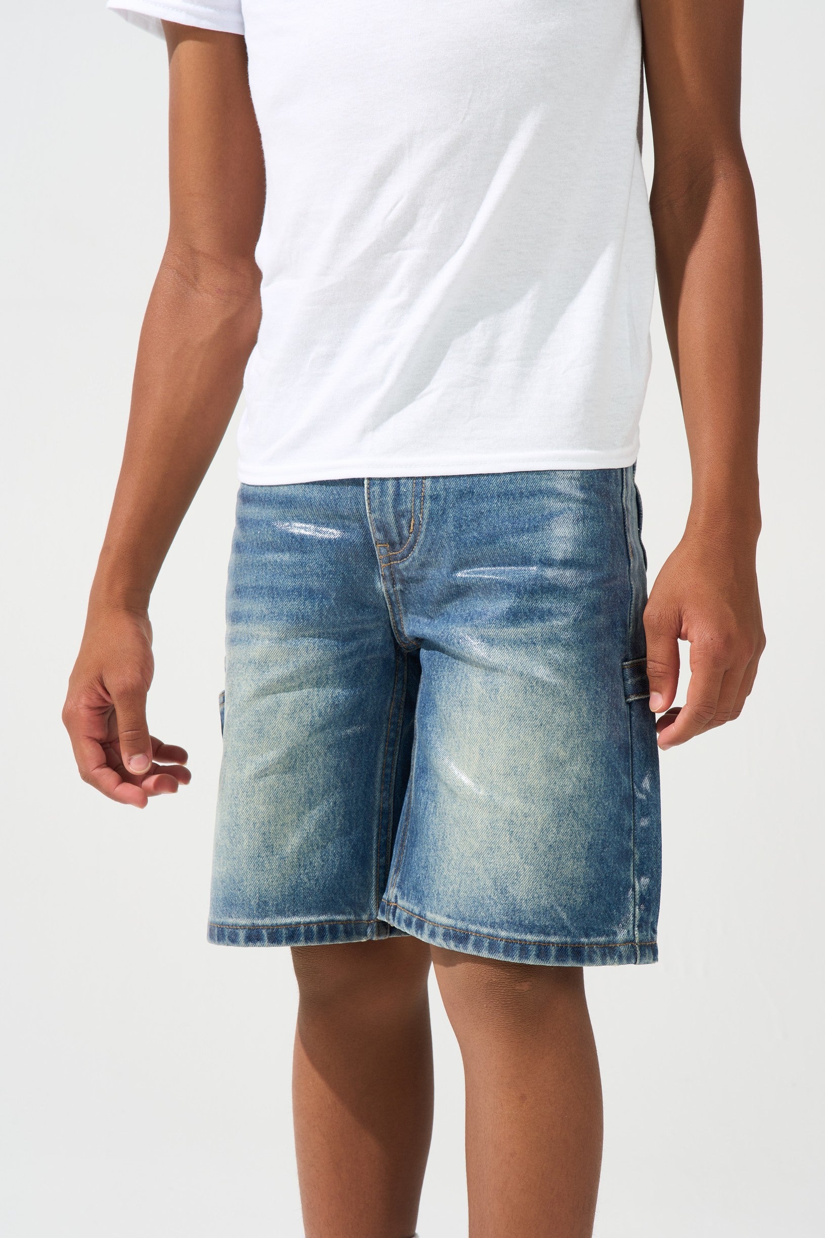 KIDS SAPPHIRE Denim Shorts