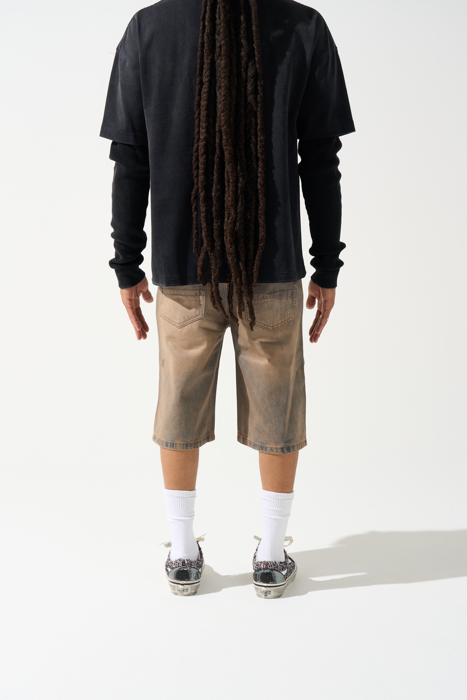 QUANTUM Denim Shorts