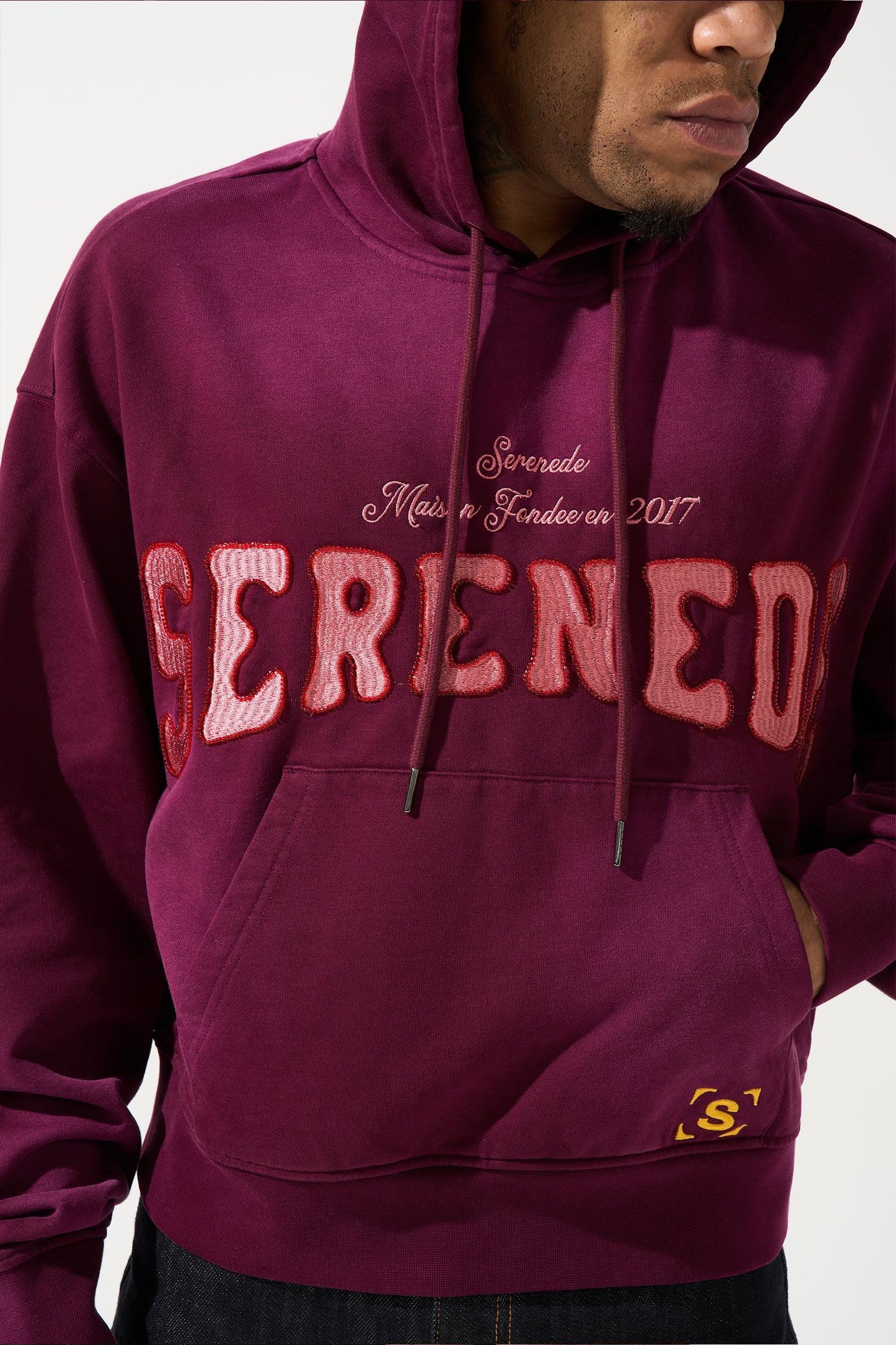 MAISON Merlot Hoodie