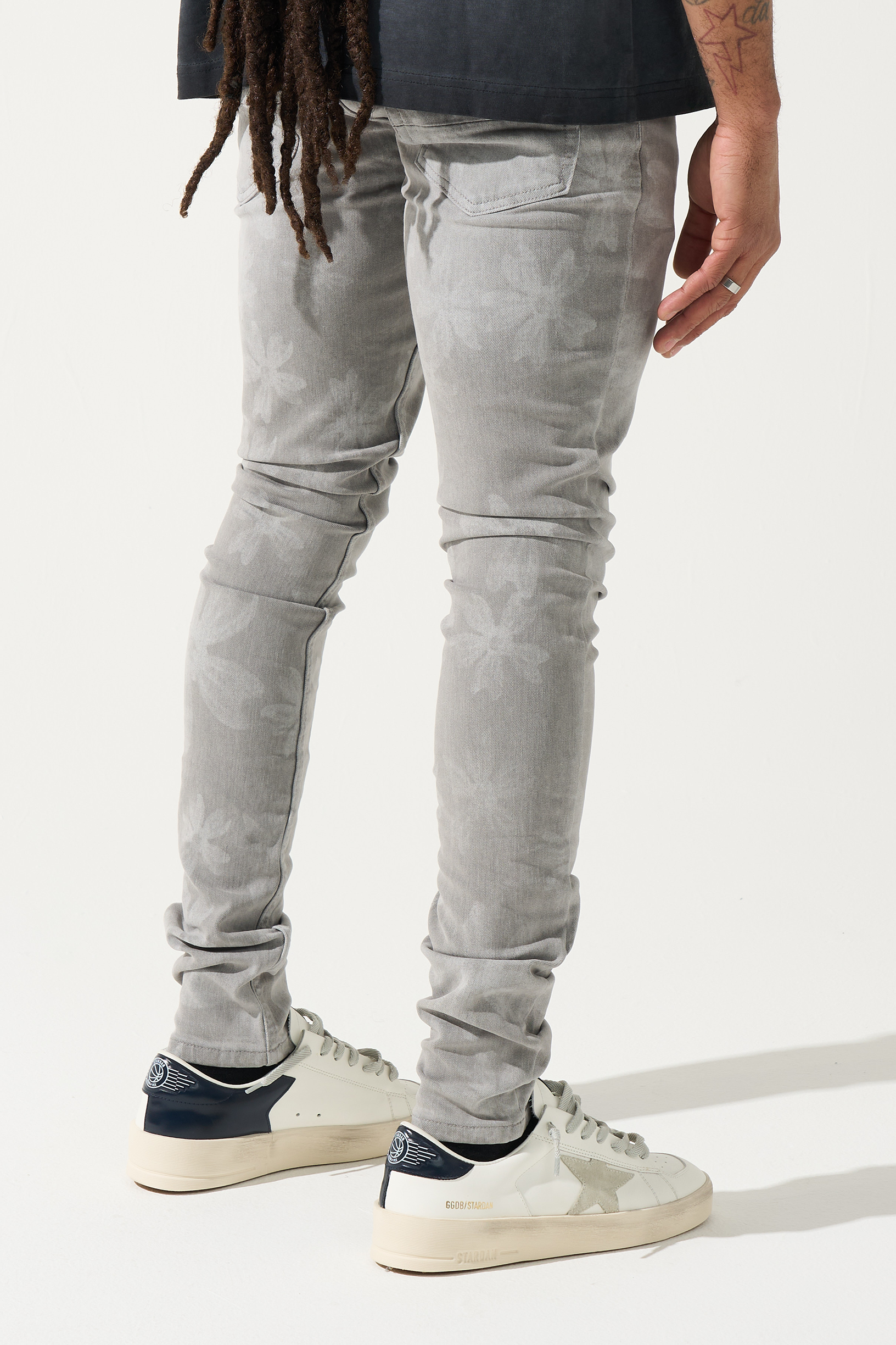 "SAKURA" Grey Jeans