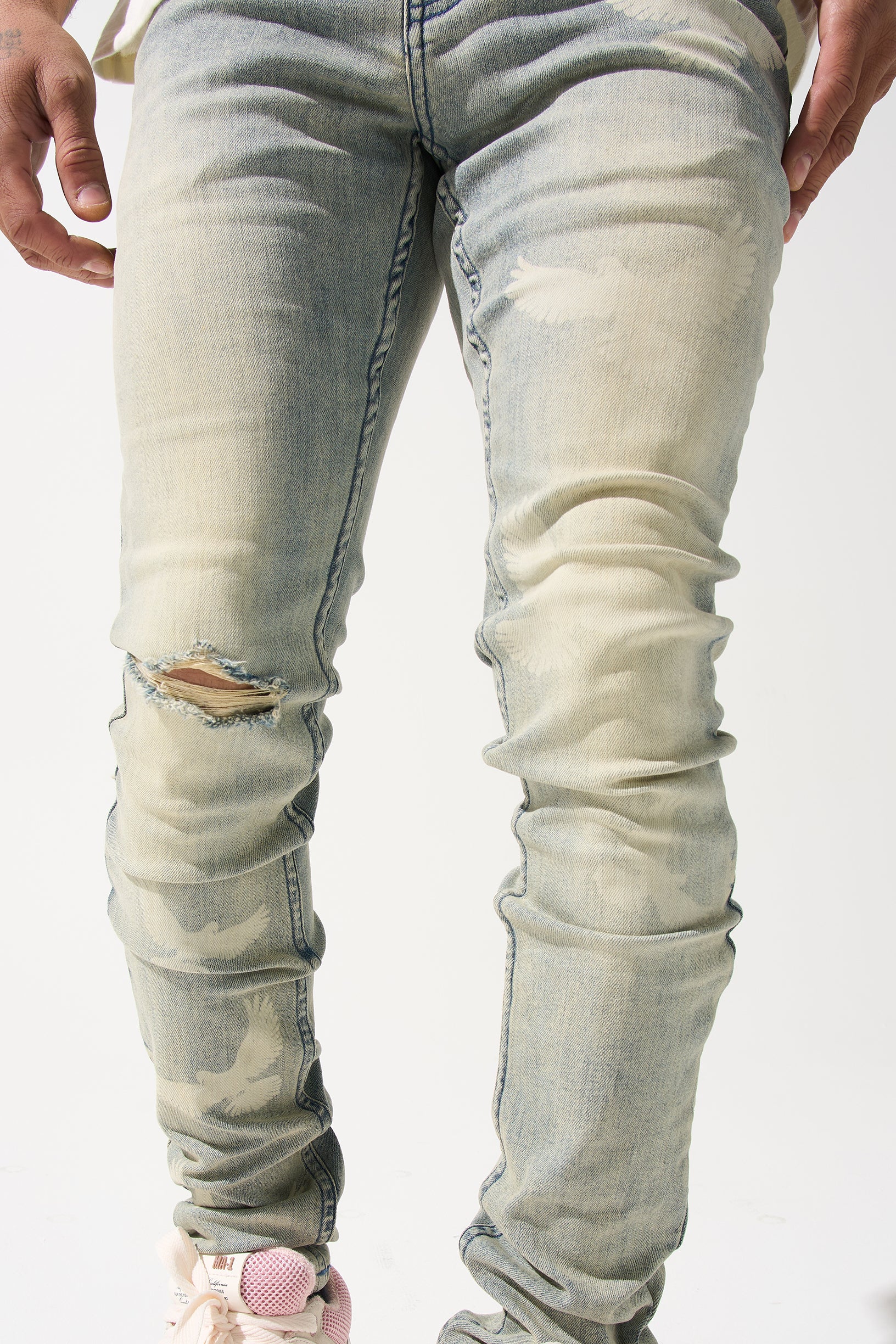 "PEACE" Jeans