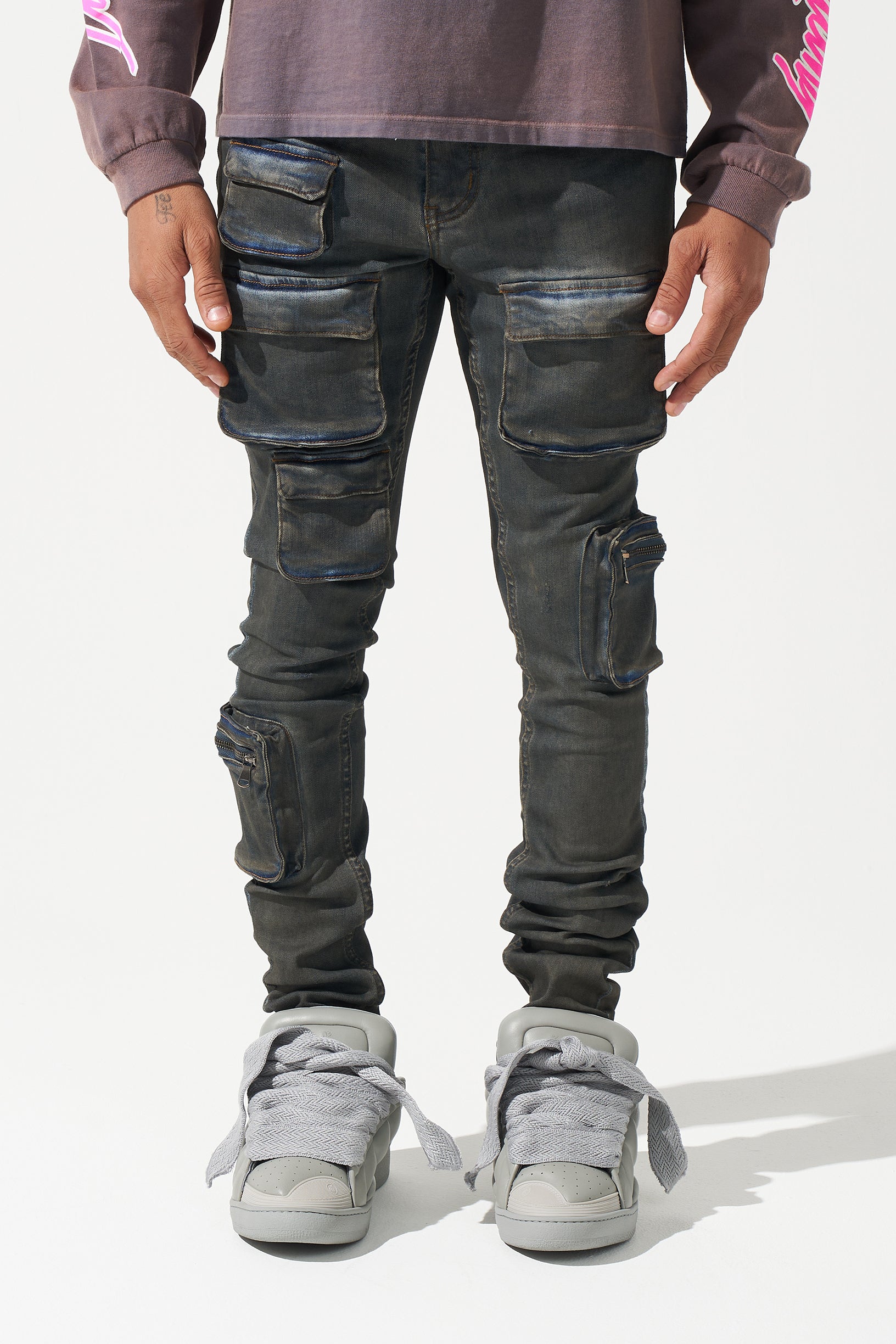 "WAVE" Cargo Jeans