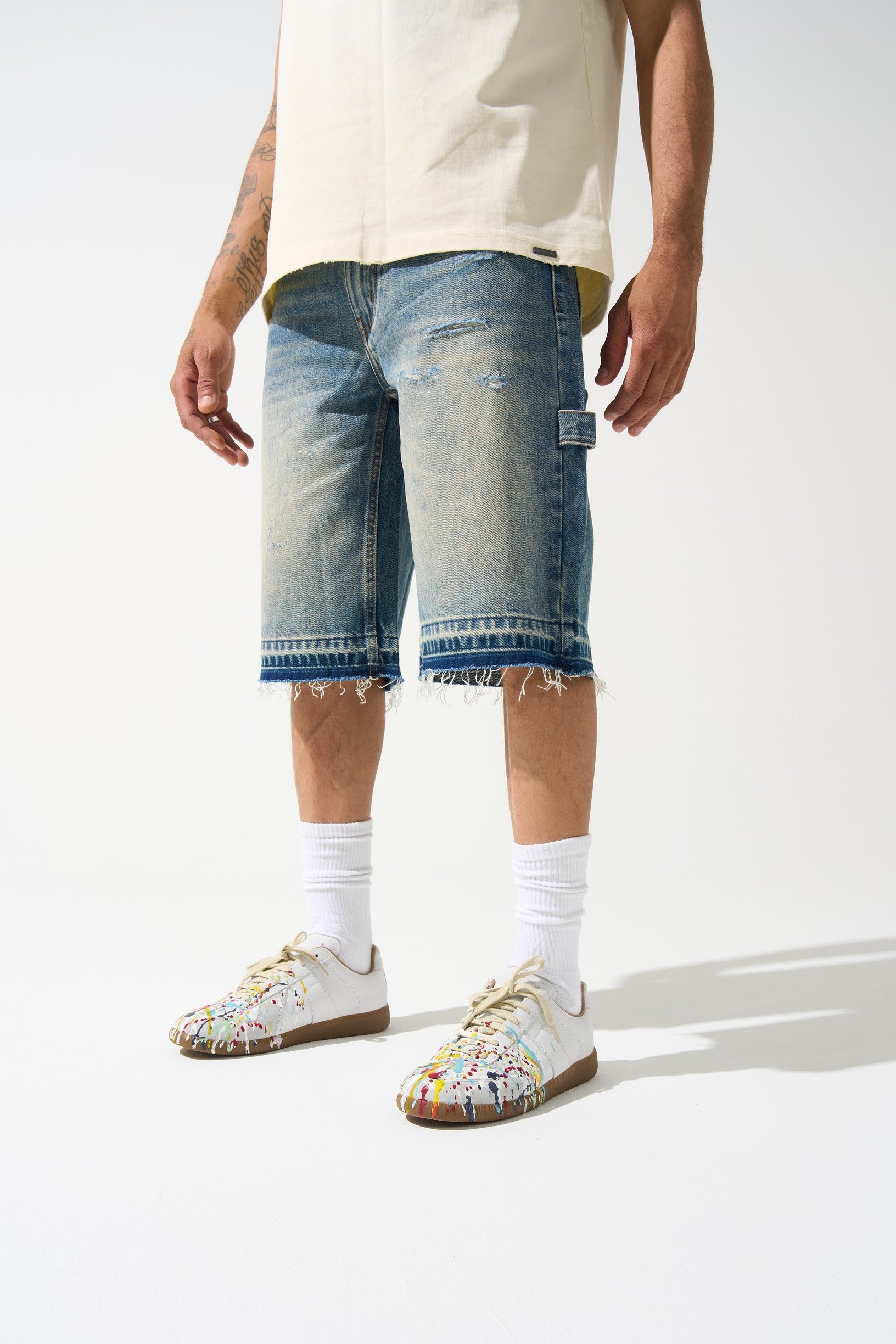 TERRE Denim Shorts
