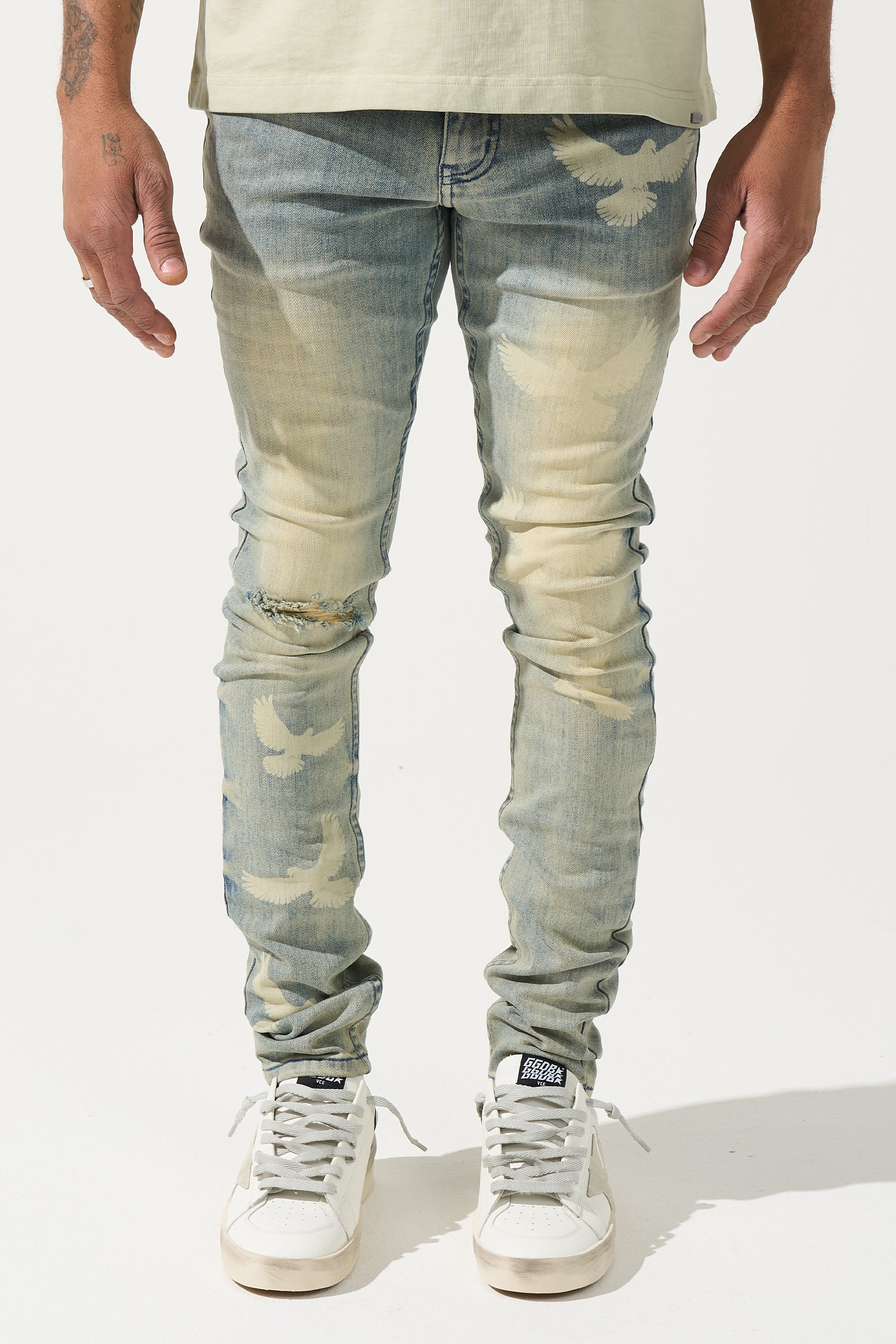 "PEACE" Jeans