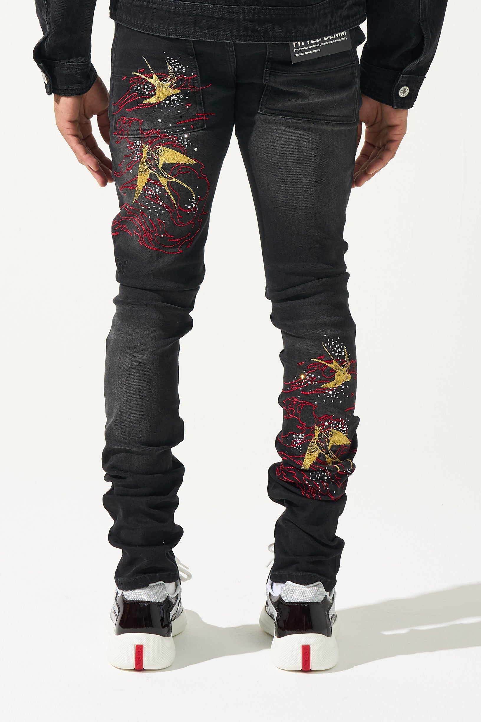 CHORUS OF WINGS Jeans