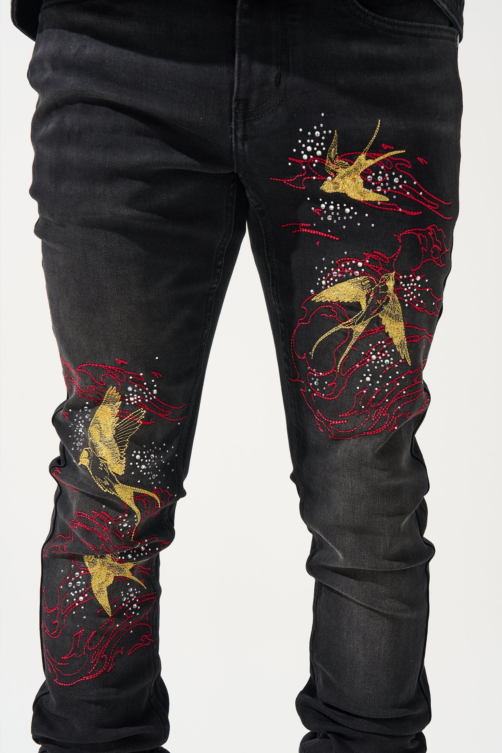 CHORUS OF WINGS Jeans