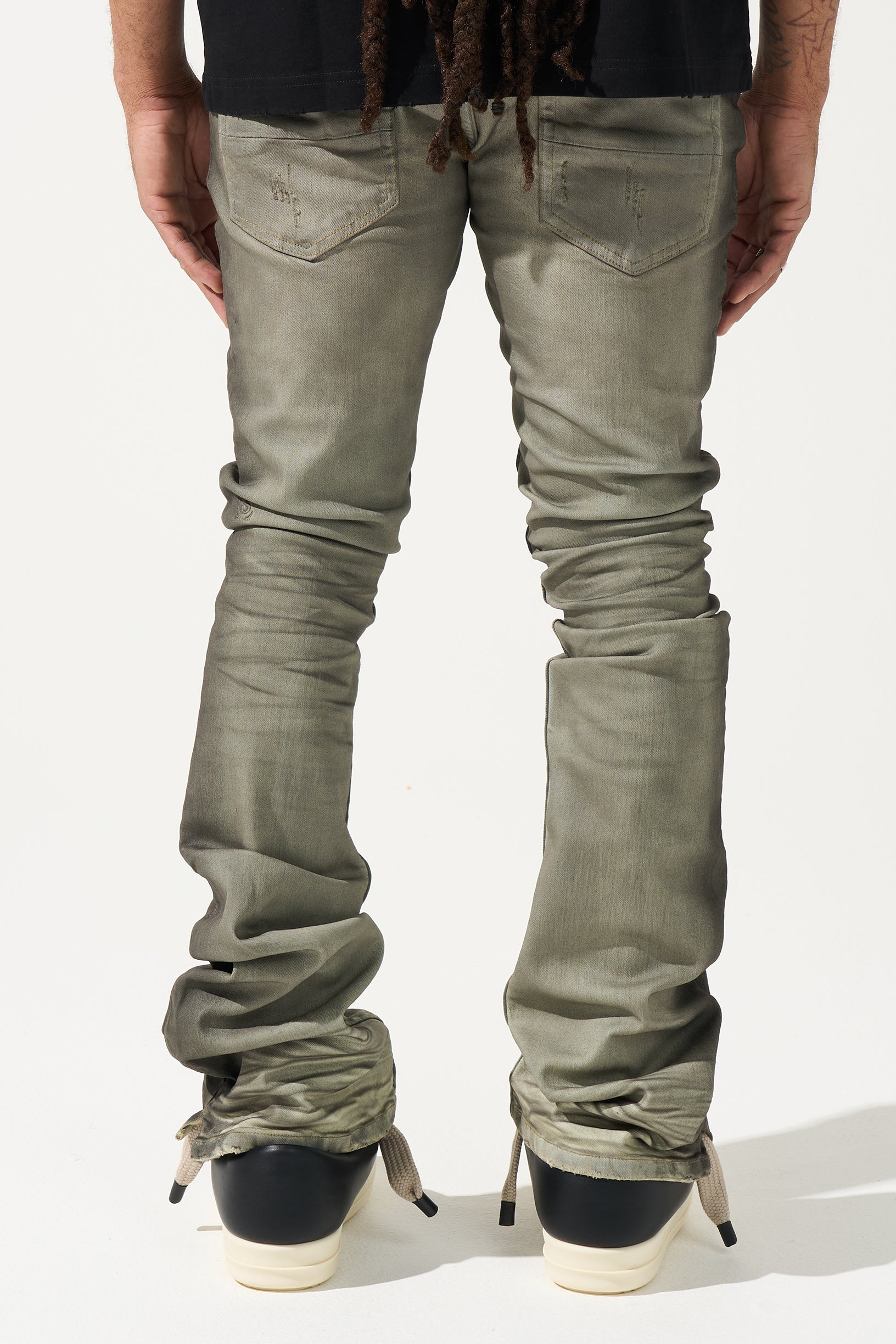 ZINC Stacked Jeans