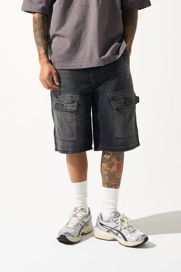 "CAST" Denim Shorts