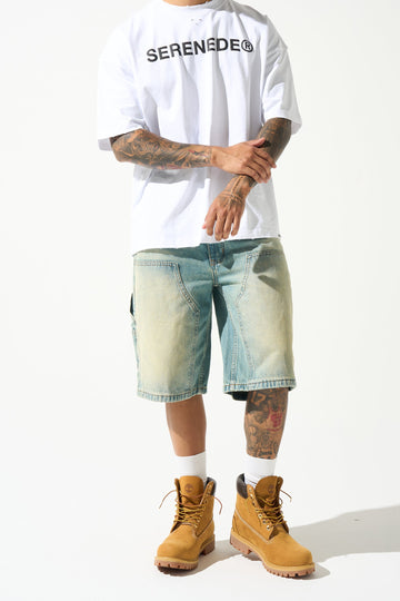 "CITRUS" Denim Shorts