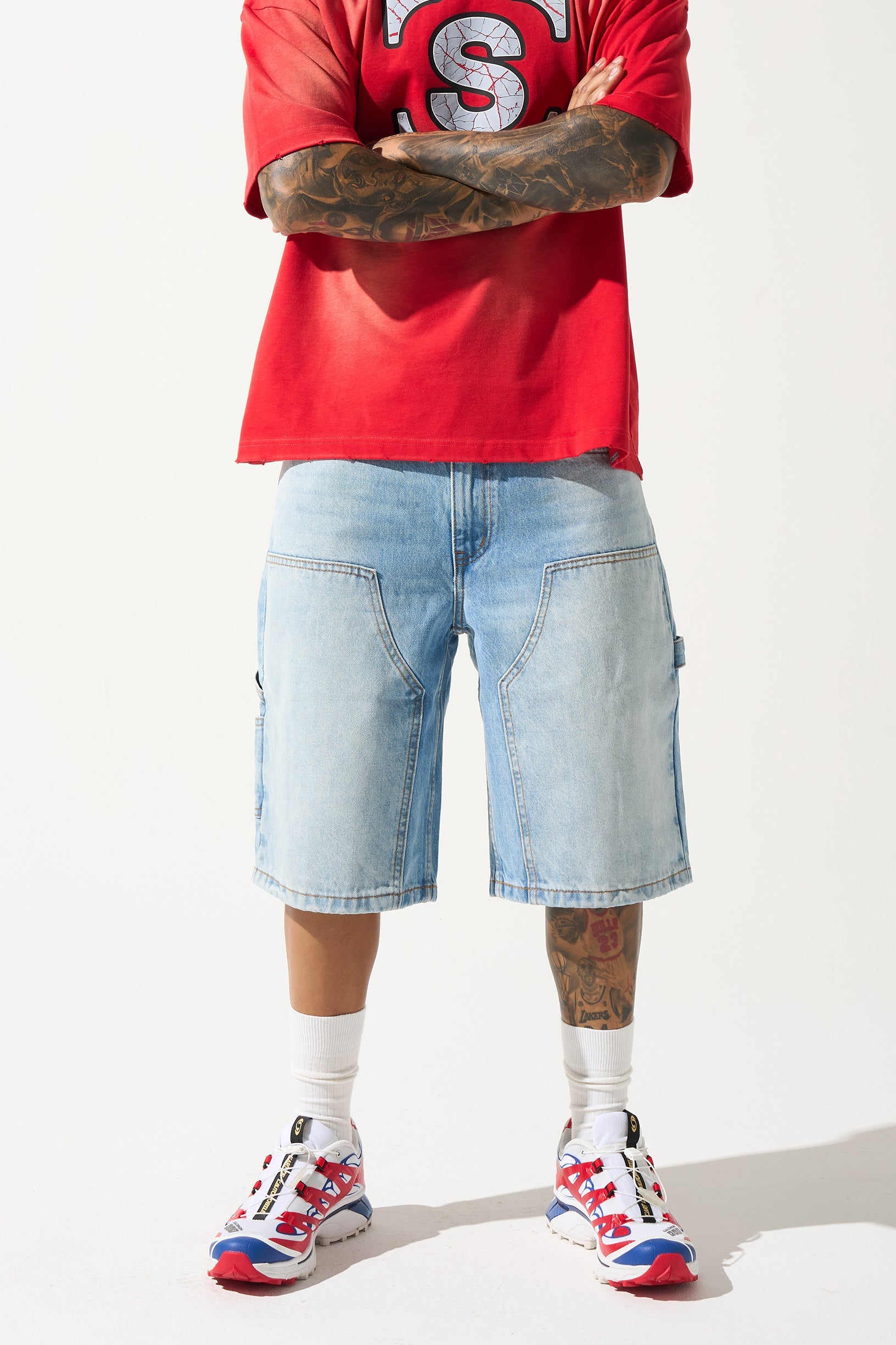 "SALINE" Denim Shorts