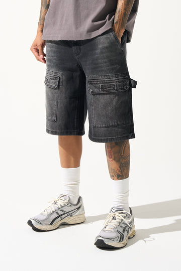 "CAST" Denim Shorts