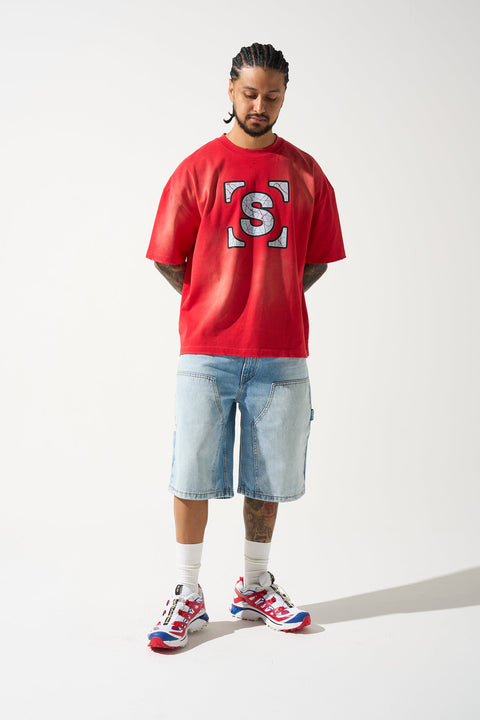 "SALINE" Denim Shorts