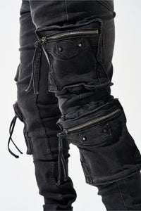 "POPPY" Cargo Jeans