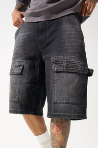 "CAST" Denim Shorts