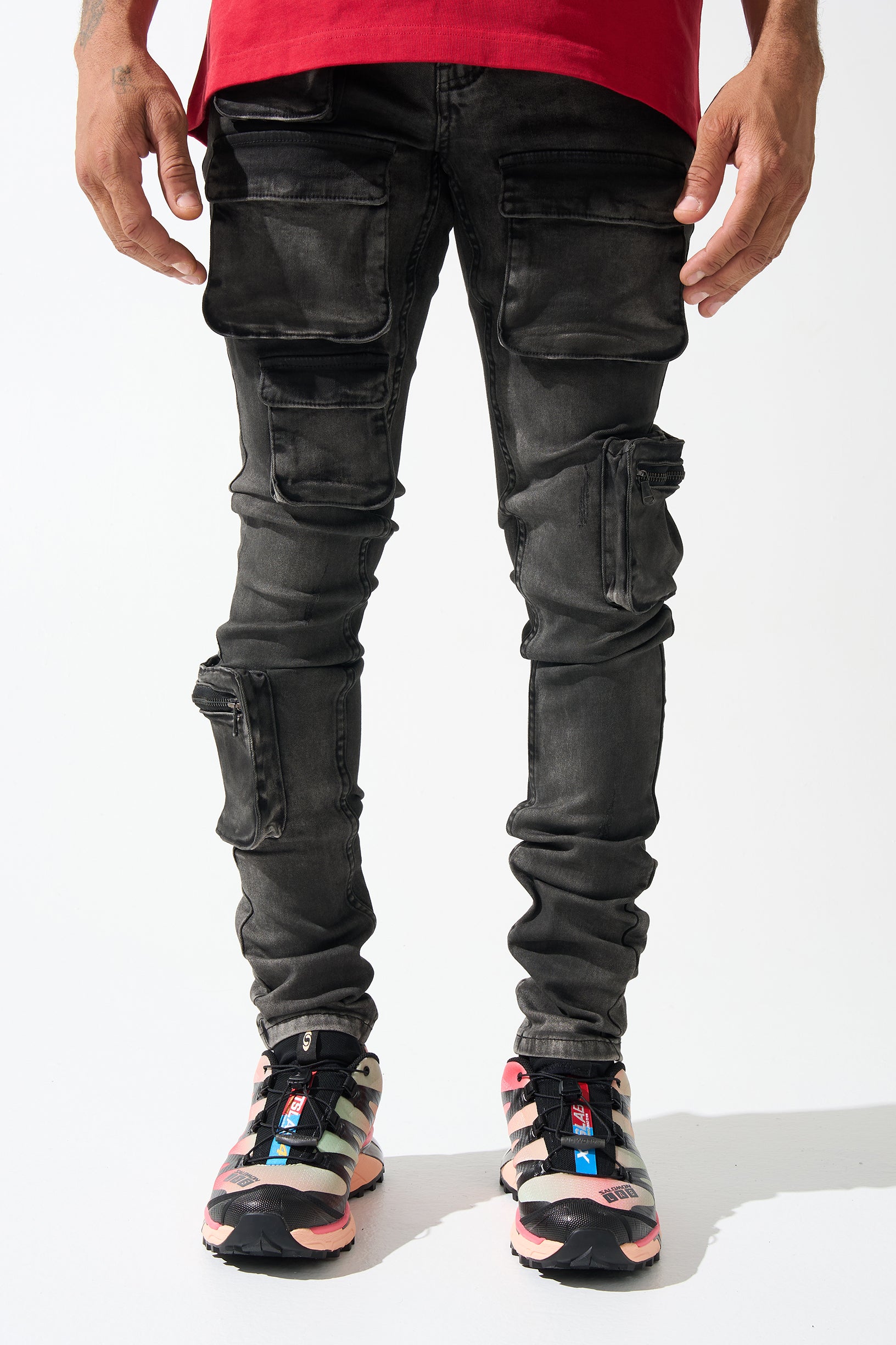 "CURRENT" Cargo Jeans