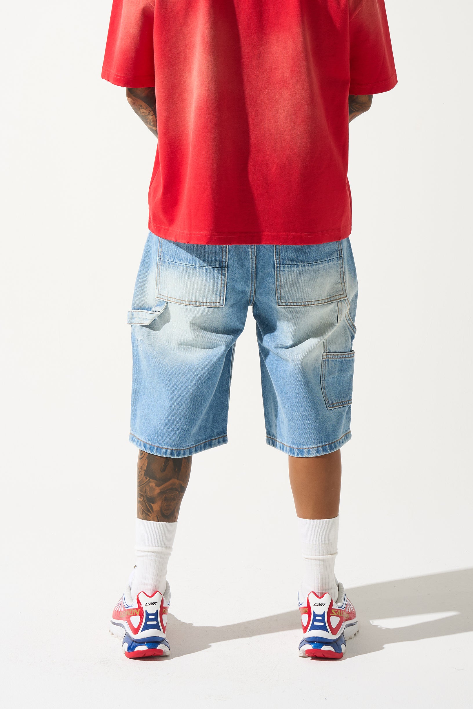 "SALINE" Denim Shorts