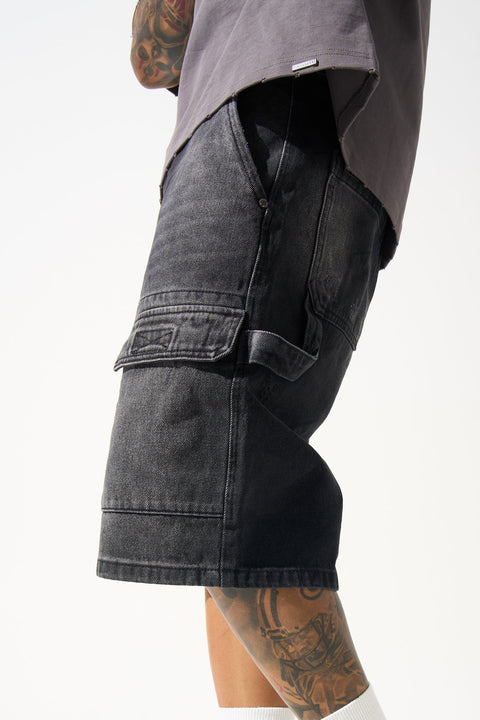 "CAST" Denim Shorts