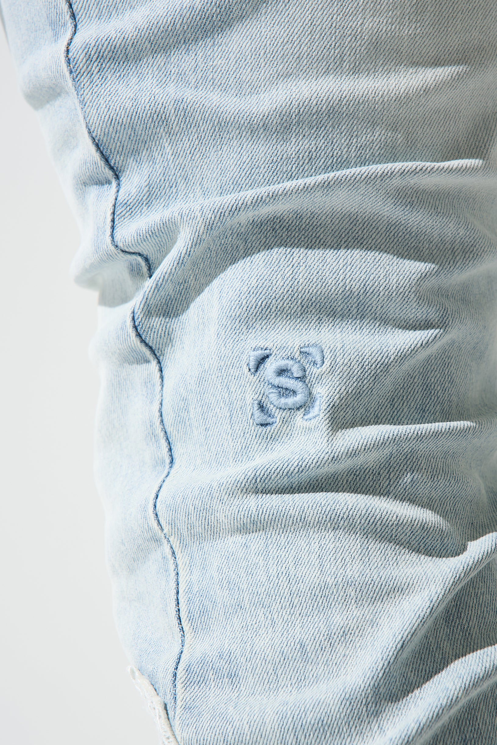 "GARDEN" Stacked Jeans