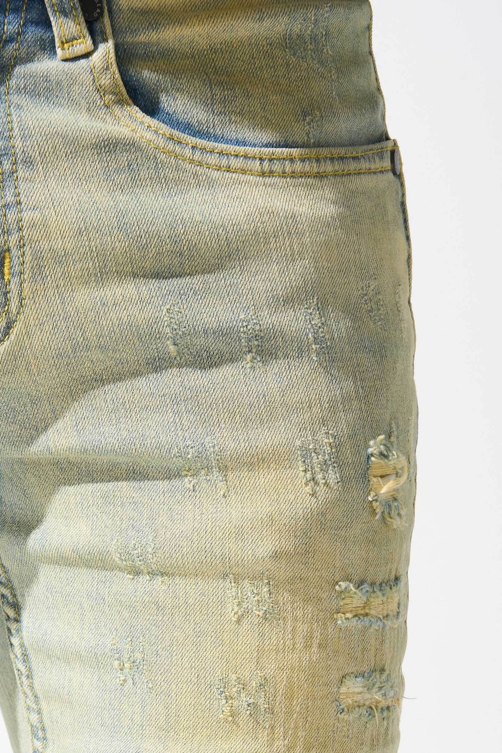 "TIERRA" Stacked Jeans