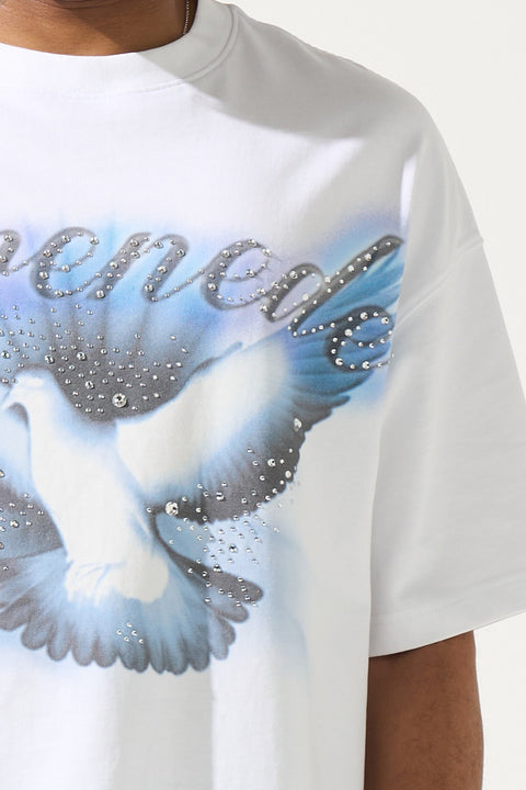 CELESTIAL White T-Shirt