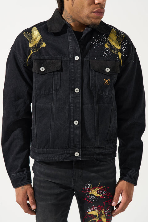 CHORUS OF WINGS Denim Jacket