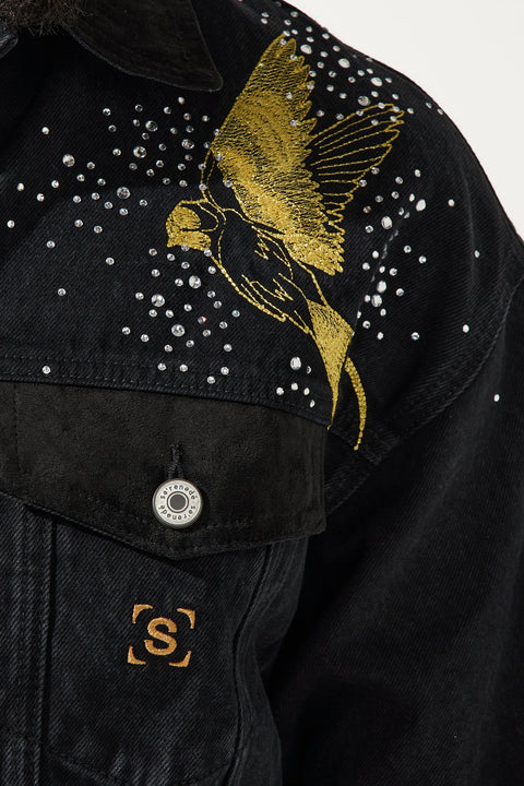 CHORUS OF WINGS Denim Jacket