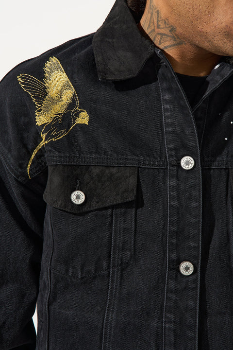 CHORUS OF WINGS Denim Jacket