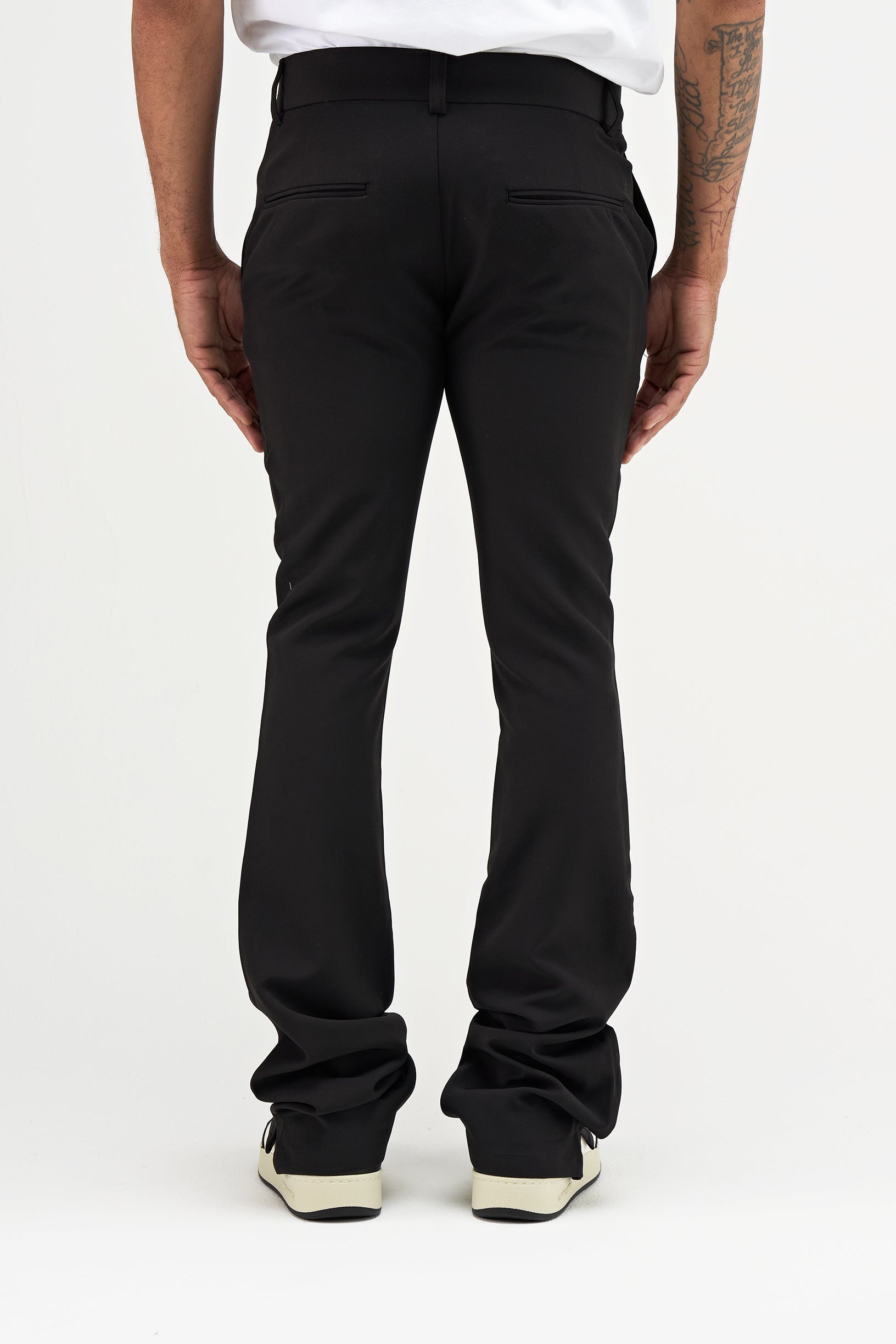 "DRESS" Stacked Pant