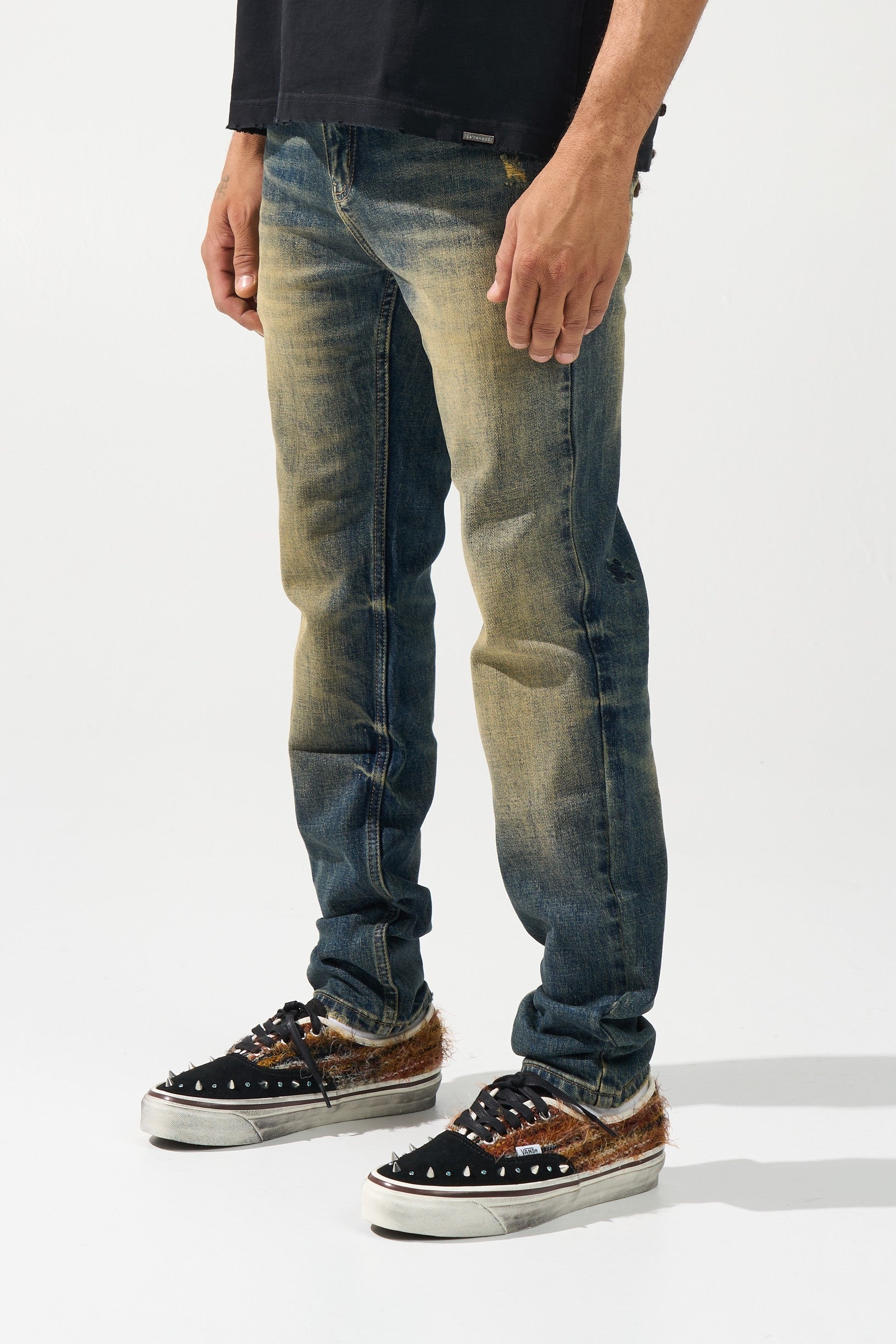 SERENEDE® Jeans | Premium Men's Denim – Skinny, Stacked, & Baggy Fits