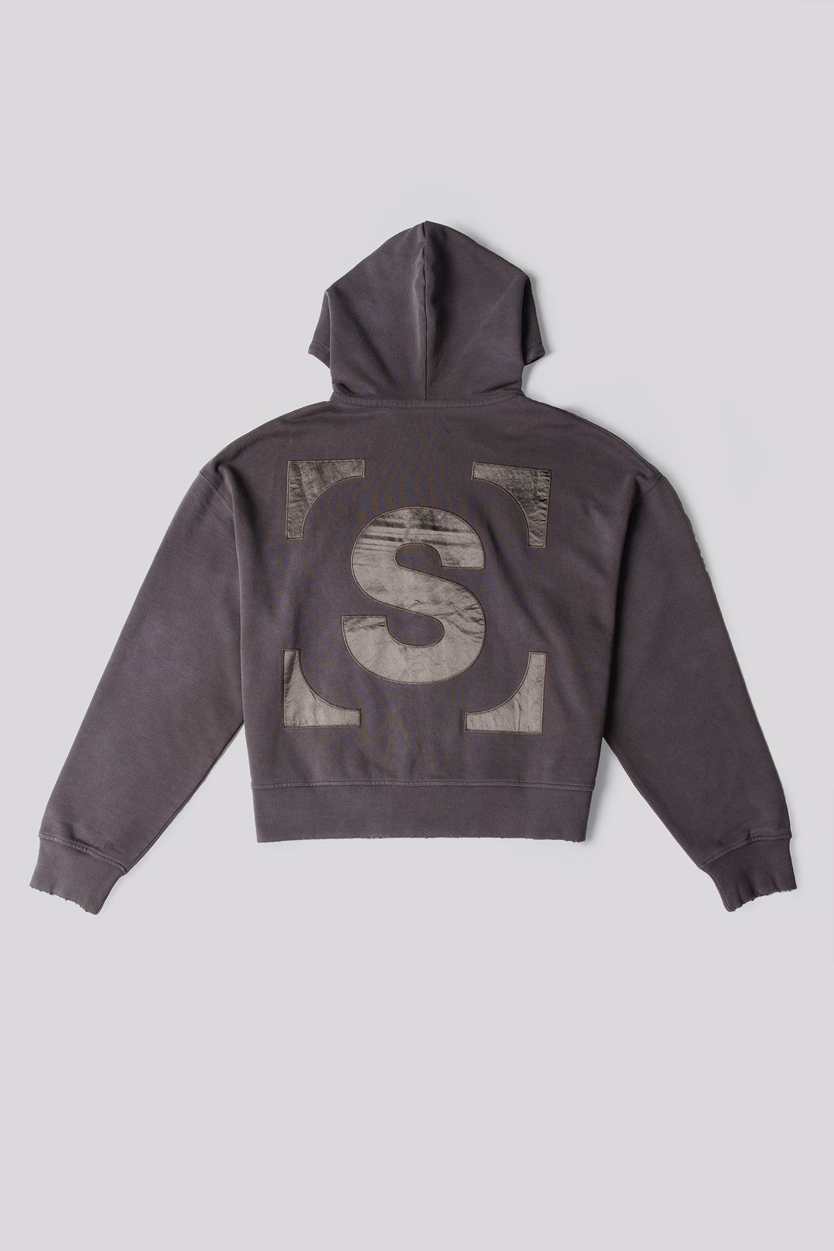 ESSENTIAL Zip Grey Hoodie