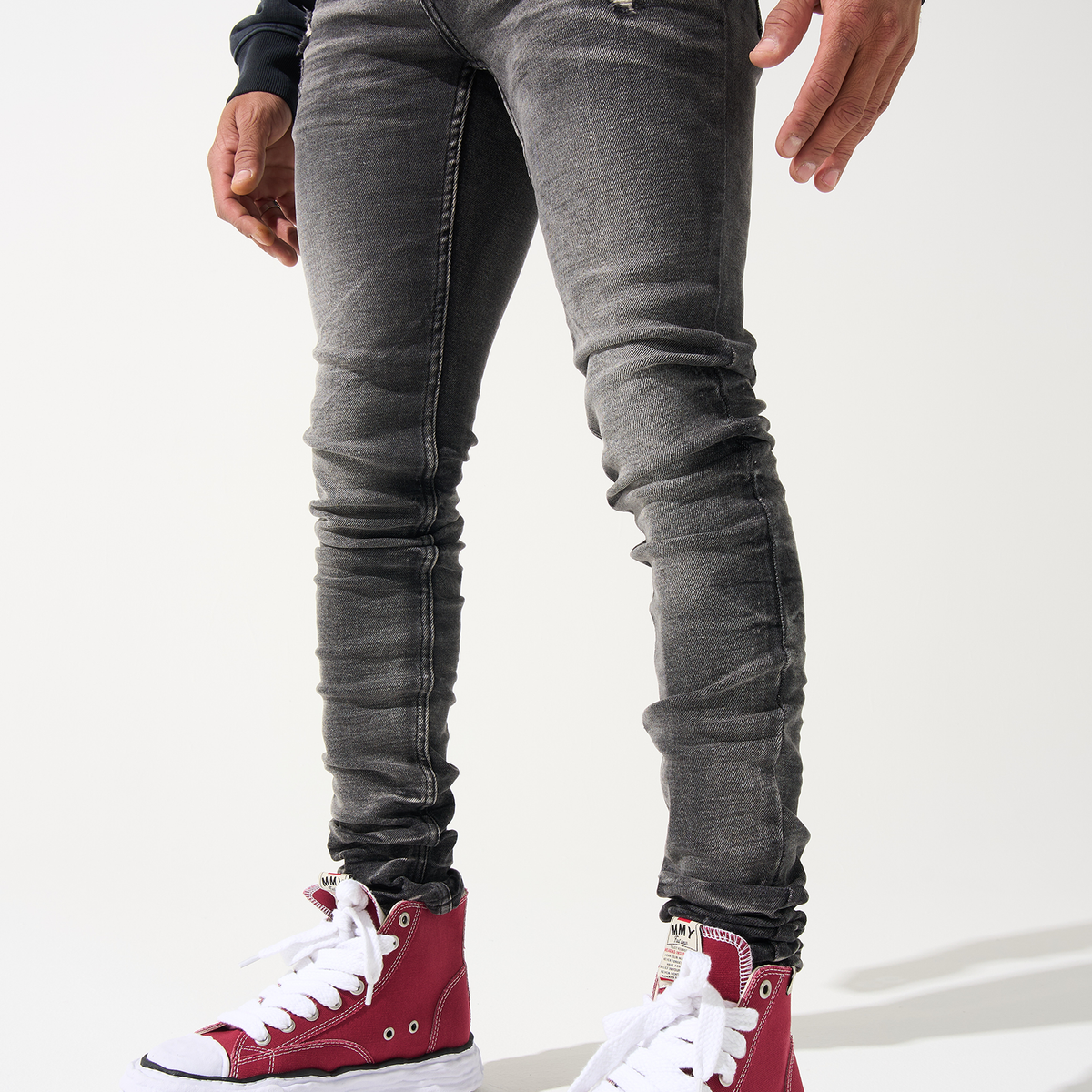 Serenade グレーブラック slimfit denim skinny 30 FUME