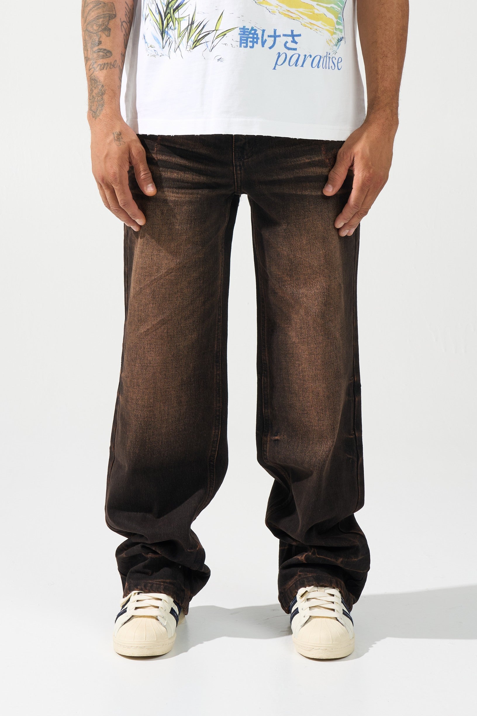 SERENEDE® Jeans | Premium Men's Denim – Skinny, Stacked, & Baggy Fits