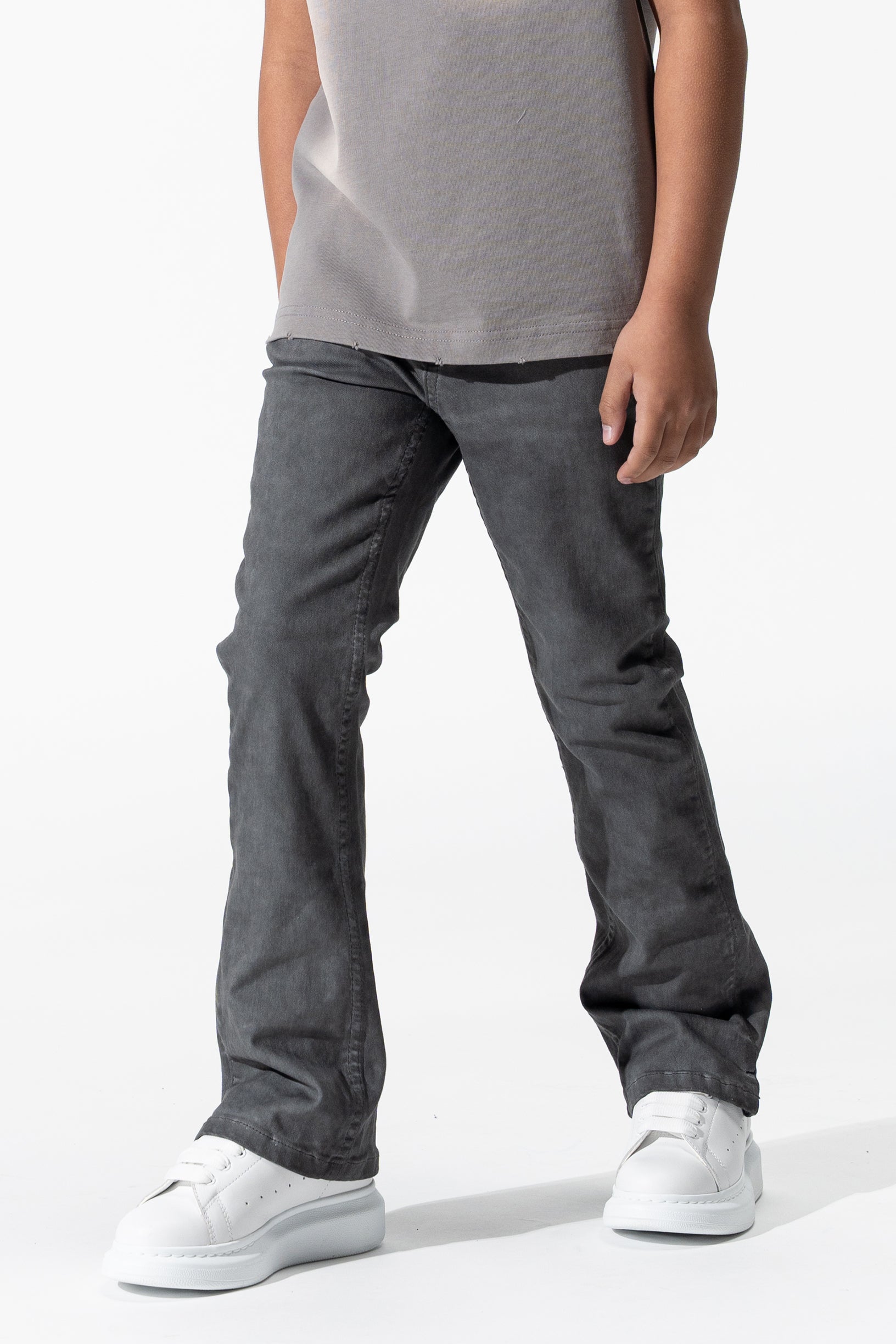"KIDS LEAD" Stacked Jeans