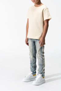 "KIDS SEPIA" Fitted Jeans