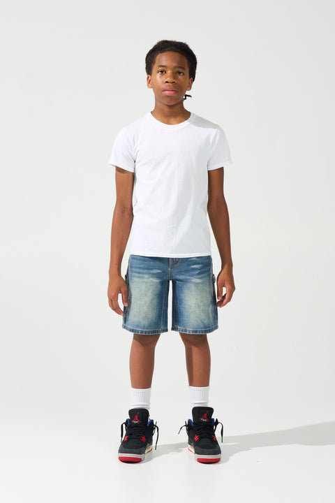 KIDS SAPPHIRE Denim Shorts