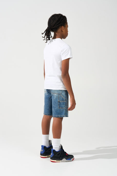 KIDS SAPPHIRE Denim Shorts