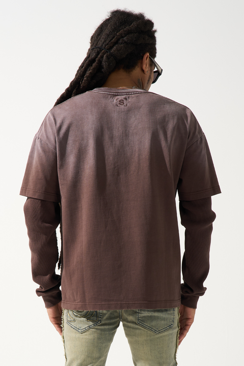LEGACY Brown LS T-Shirt