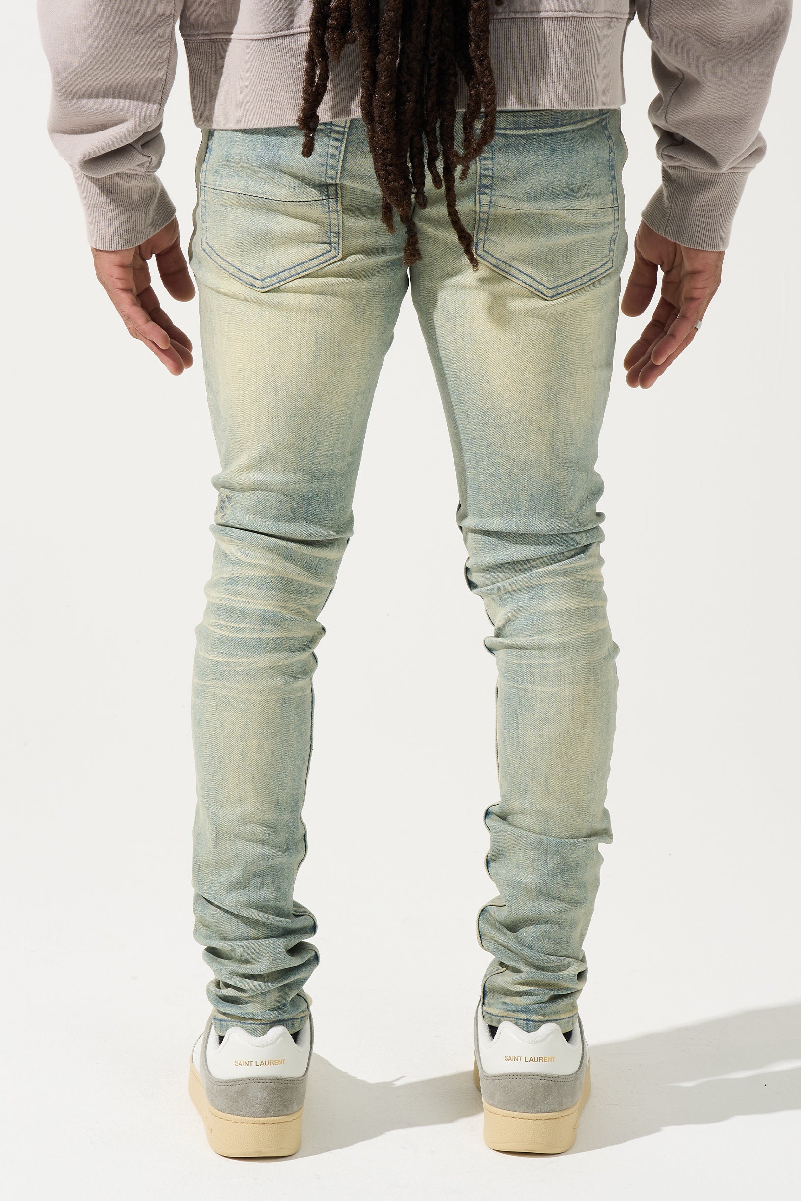 NOMAD - Light Earth Wax Jeans | SERENEDE®