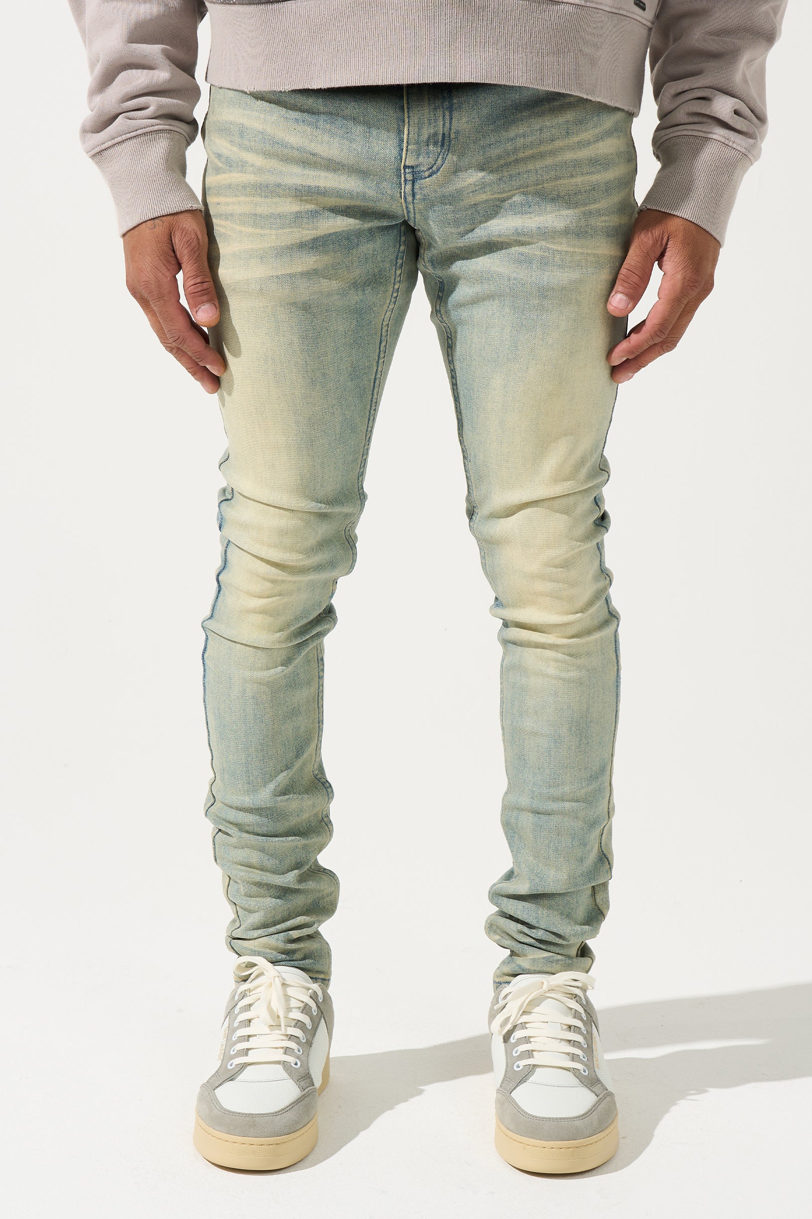 NOMAD - Light Earth Wax Jeans | SERENEDE®