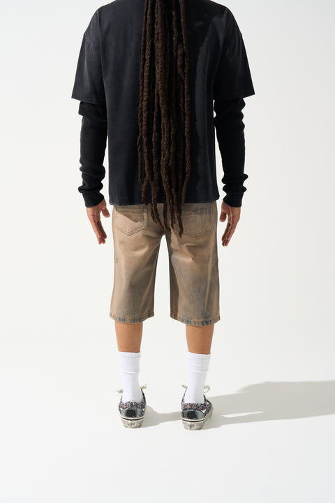 QUANTUM Denim Shorts