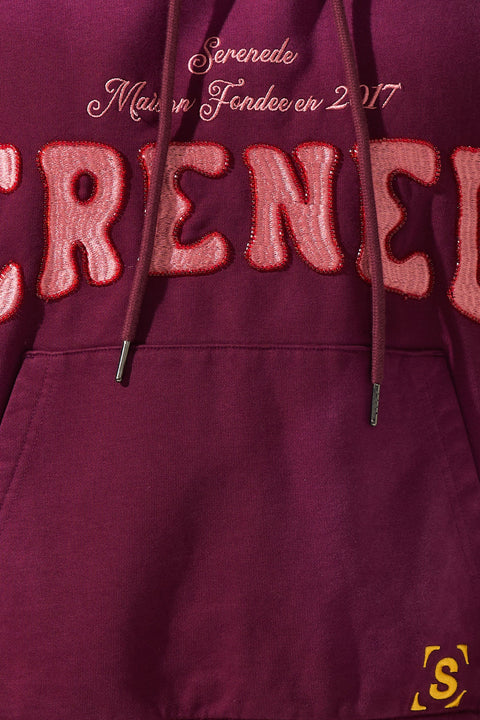 MAISON Merlot Hoodie