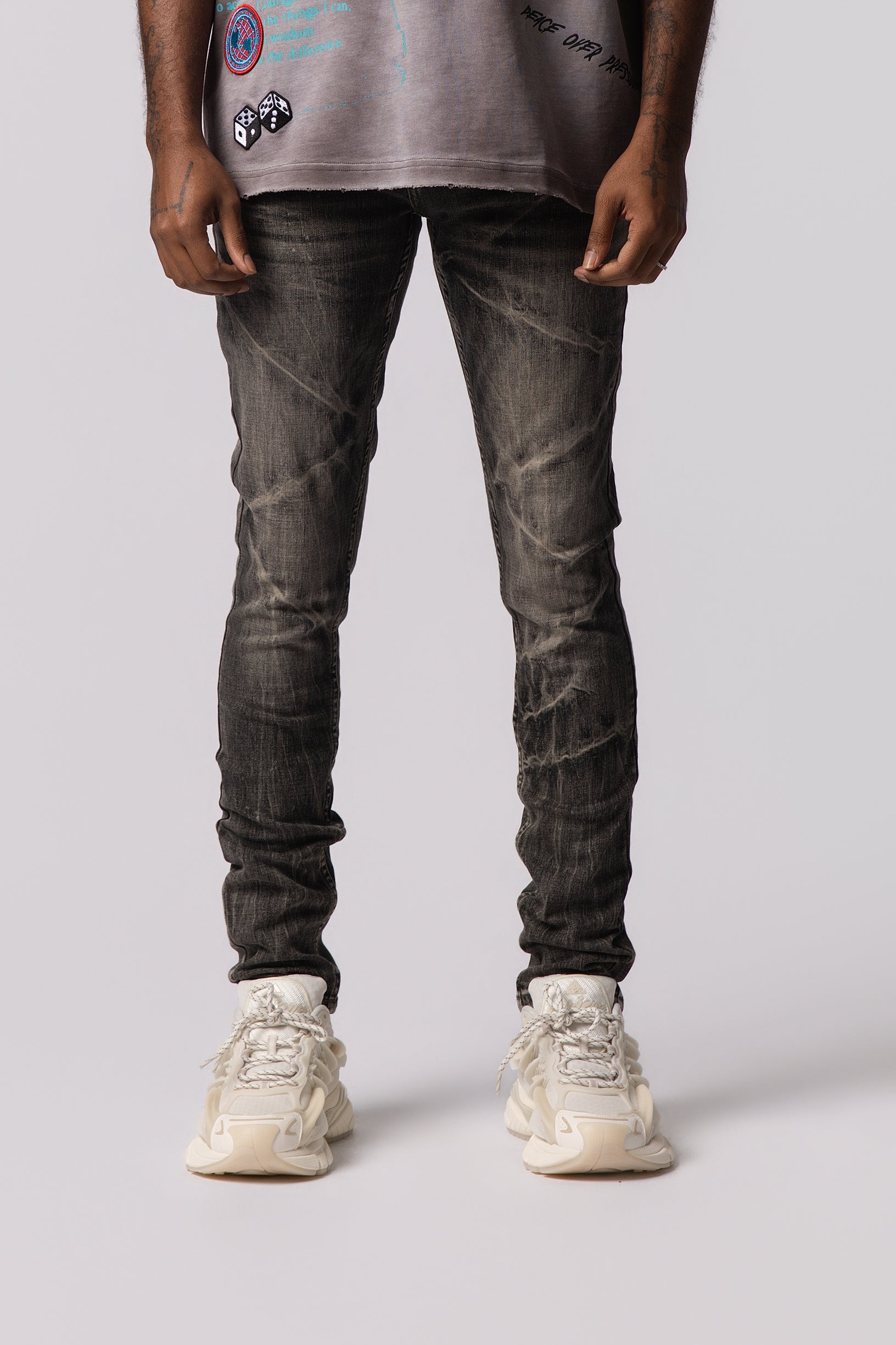 SERENEDE® Jeans | Premium Men's Denim – Skinny, Stacked, & Baggy Fits
